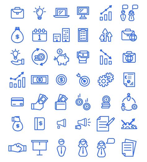 Business Icon Pack 2515838 Vector Art At Vecteezy