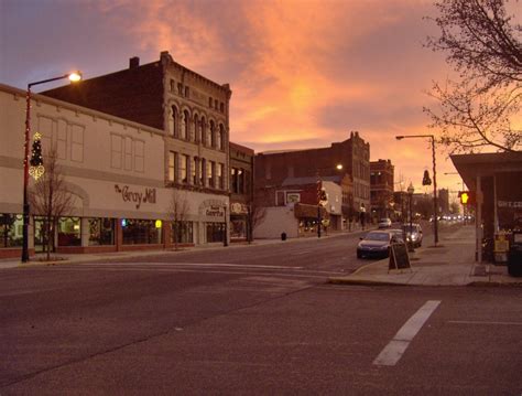 Logansport In Holiday Morning In Downtown Logansport Photo Picture