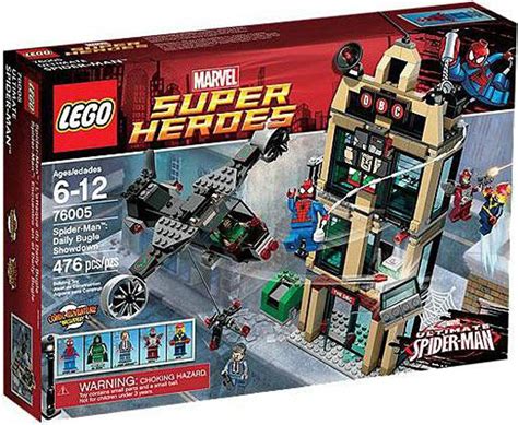 Lego Marvel Super Heroes Ultimate Spider Man Daily Bugle Showdown Set