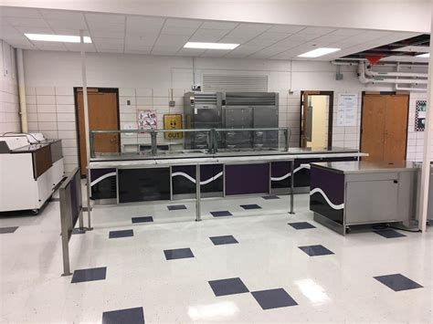 Elementary School Food Service Equipment Cafeteria Serving Lines C