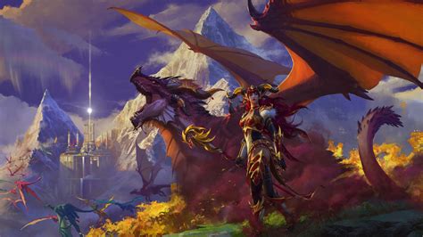 World Of Warcraft Dragonflight Wallpapers Wallpaper Cave