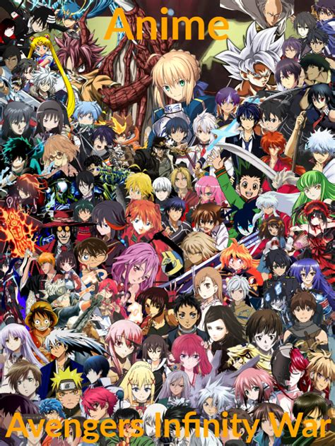 Anime Heroes War For The Multiverse By Herocollector16 On Deviantart