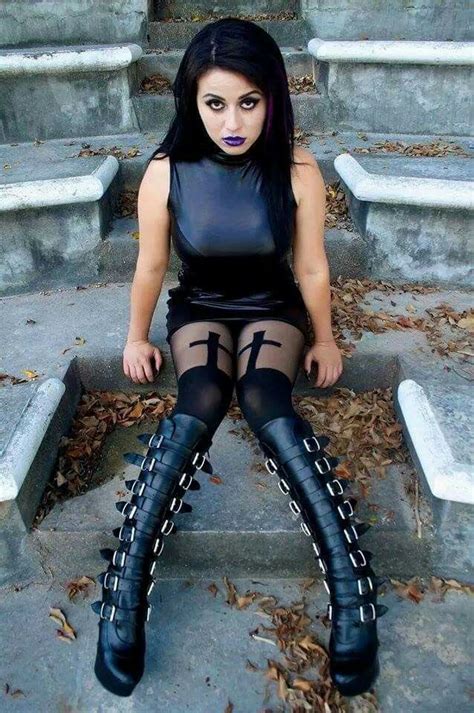 Cyber Goth Industrial All Black Wasteland Inspiration For Women