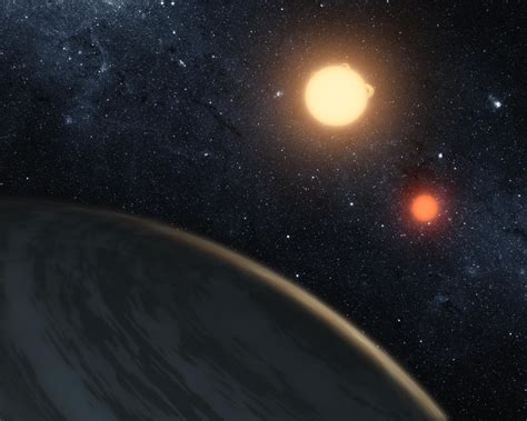 Nasas Kepler Mission Discovers A World Orbiting Two Stars
