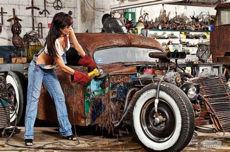 Pin By Ray Sewell On Models Rat Rod Girls Rat Rod Classy Cars