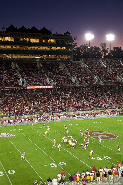 Stanford Stadium Photos By Ron Niebrugge