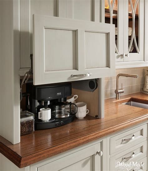 Appliance garages help you streamline kitchen storage for a more polished look. Kitchen Storage Ideas | Pantry and Spice Storage Accessories