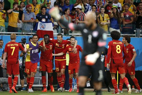 World Cup 2014 Belgium Eliminates Team U S A The New York Times
