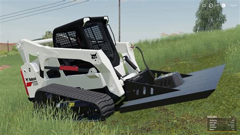 Skid Steer Mower V10 Fs19 Farming Simulator 2022 19 Mod