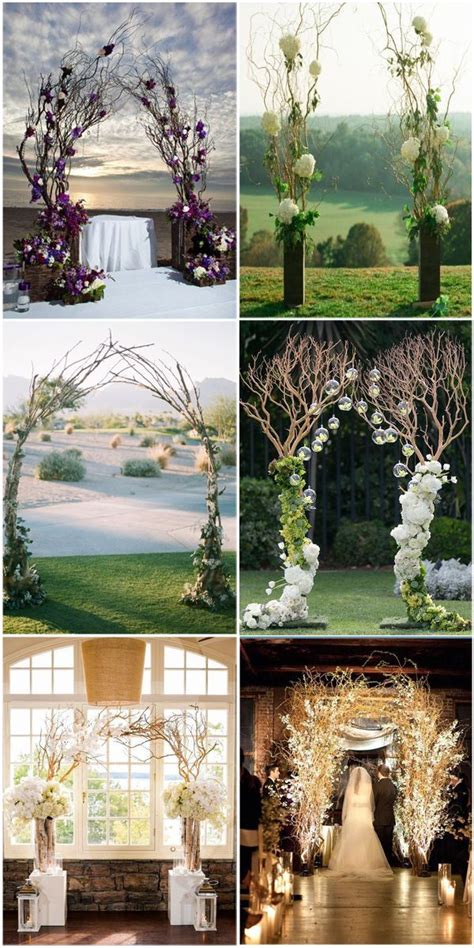 Rustic Wedding Arches Ideas Inspired By Natural Branches Arch