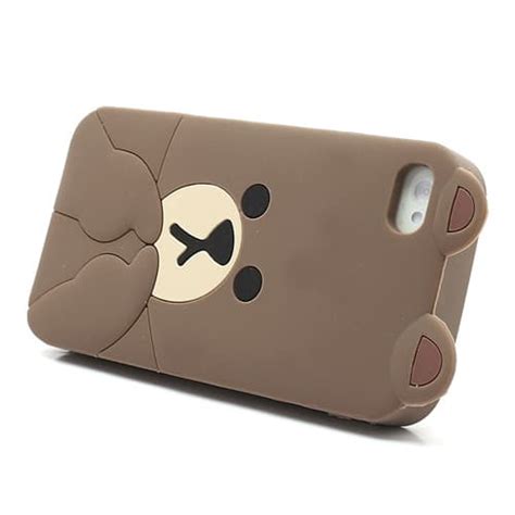 Cute Brown Bear Iphone 4 5 Case Kawaii Case