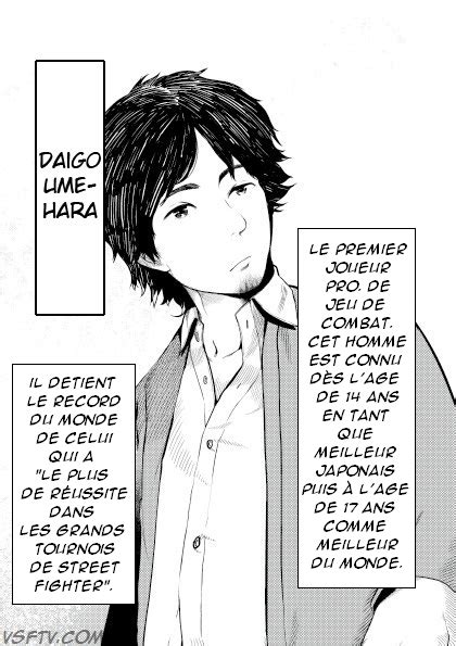 To Live Is To Game Le Manga Sur Daigo Umehara Traduit En Français Par