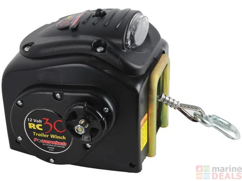 Buy Powerwinch Rc Electric Trailer Winch V Lb Online At Marine Deals Co Nz