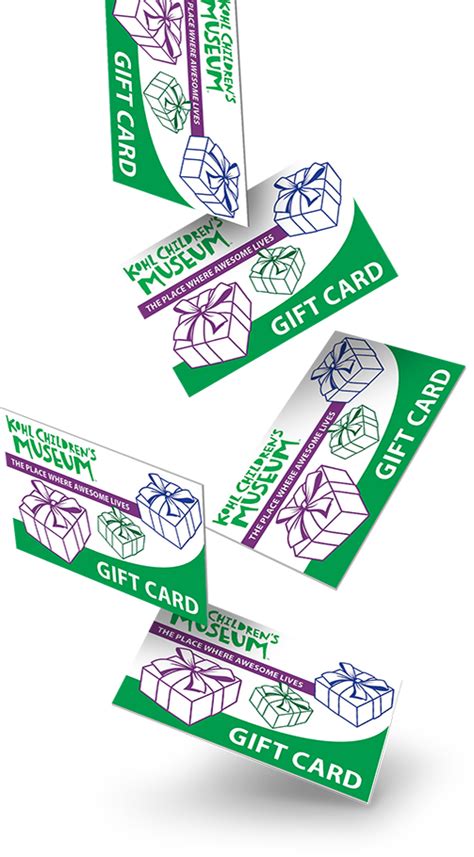 Stop by dollar general today and pick up gift cards for birthdays and special events. Membership - Kohl Children's Museum
