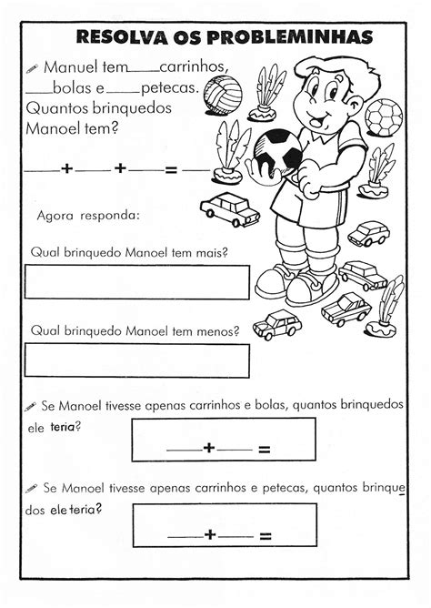 Blog Professor Zezinho Atividades De 1° Ano Fundamental MatemÁtica