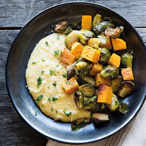 Cheesy Polenta With Roasted Vegetables Williams Sonoma Taste