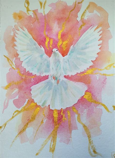 Limited Edition Giclée Print Holy Spirit Dove Etsy Holy Spirit Art