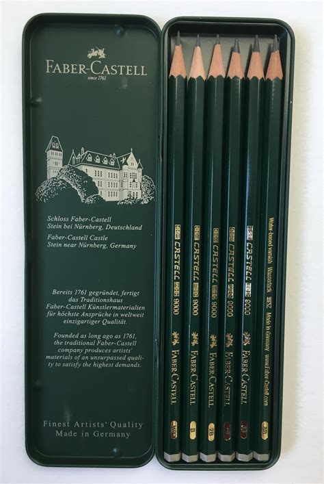 Faber Castell 9000 Graphite Pencil Tin Set Review — The Pen Addict