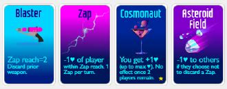 We've created a new cardgames.io app for your tabletphone! Multiplayer Zap: Space Mutiny online - PlayingCards.io