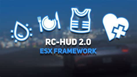 Release Rc Hud 20 Fivem Esx Framework Youtube