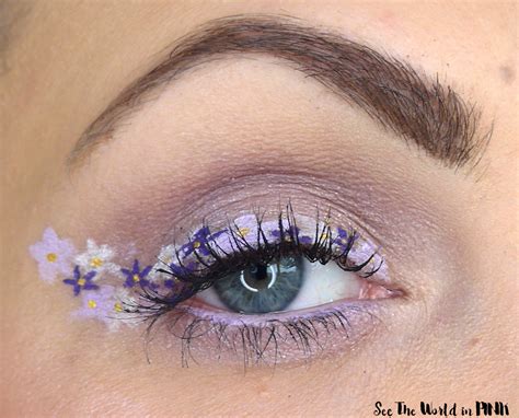 May Shop My Stash Flower Eyeliner Makeup Look See The World In Pink