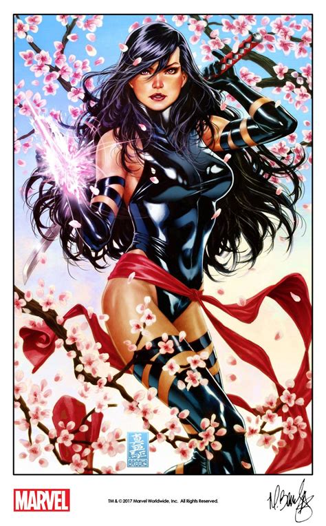 Psylocke By Mark Brooks From The Comicxposure Exclusive Variant Cover