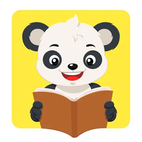 Cute Panda Reading A Book Stock Vector Image By ©hermandesign2015gmail