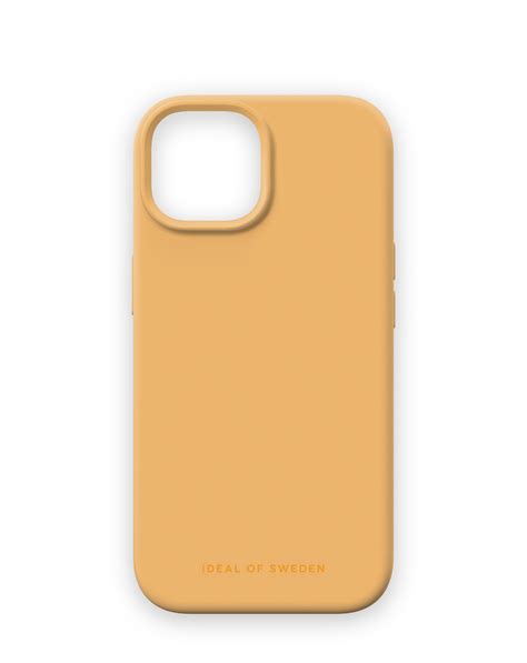 Silicone Case Magsafe Iphone 15 Apricot Phonecases From Ideal Of Sweden