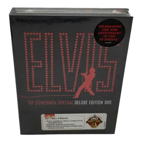 sealed new elvis presley 68 comeback special deluxe edition 3 dvd set 2004 200 00 picclick