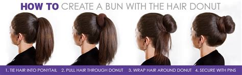 Pretty simple big ballerina bun hair hair donut. WOMEN FASHION HAIR DOUGHNUT BUN RING SHAPER DONUT STYLE ...