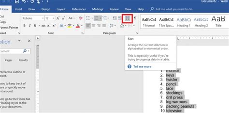 It gives you the ease to search values based on alphabetical order. So sortieren Sie alphabetisch in Word - Datei Wiki