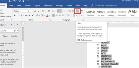 The agreement to continue the discussion of issues put forward in alphabetical order, as recorded in the draft programme of work not yet adopted. So sortieren Sie alphabetisch in Word - Datei Wiki