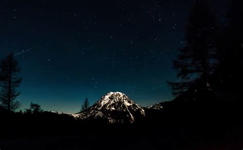 Free Images Mountain Star Atmosphere Dark Darkness Night Sky