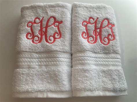 Monogrammed Towels