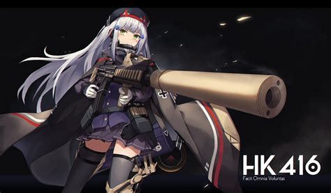 90 Hk416 Girls Frontline Hd Wallpapers And Backgrounds