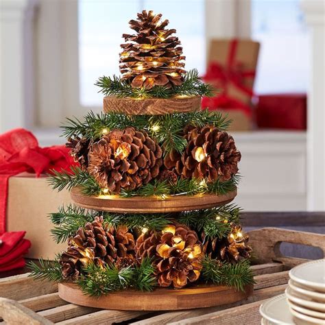 20 Pine Cones Christmas Decorations Decoomo