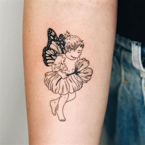 Tattoo Uploaded By Tattoodo Fairy Tattoo By Leah Samuels Leahsamuels Fairytattoo