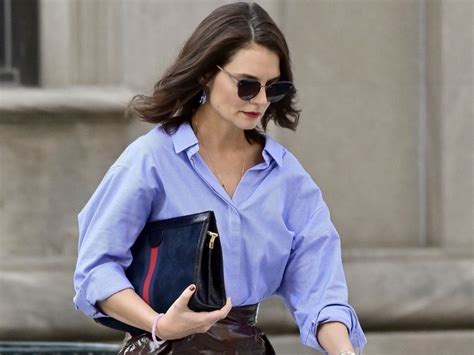 katie holmes and suri cruise have a different take on chic mommy and me style vogue
