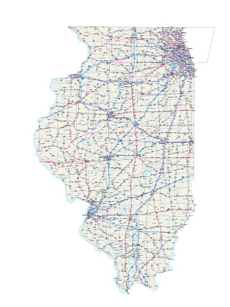 Illinois County Map With Cities Printable Printable Maps