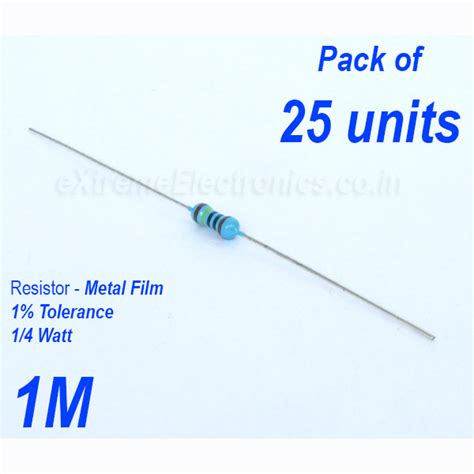 High Precision Metal Film Resistor 1 Tolerance 14 0