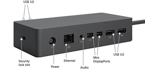 Surface Dock Docking Station For Surface Pro 4 And Surface Book