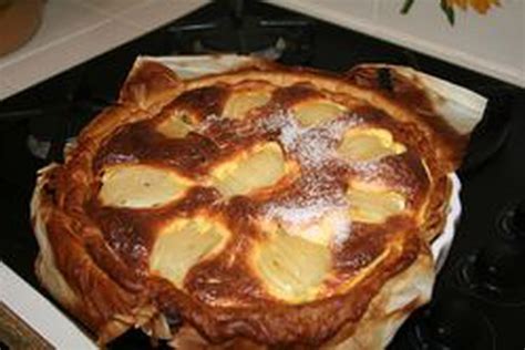 Tarte aux poires-chocolat sur pâte feuilletée la recette facile