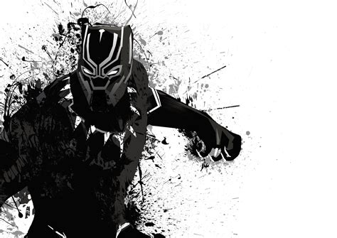 Black Panther 4k Fan Artwork Wallpaperhd Superheroes Wallpapers4k