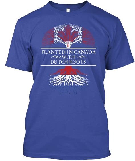 Canada Dutch Roots Tshirt Tagless Tee Kinihax