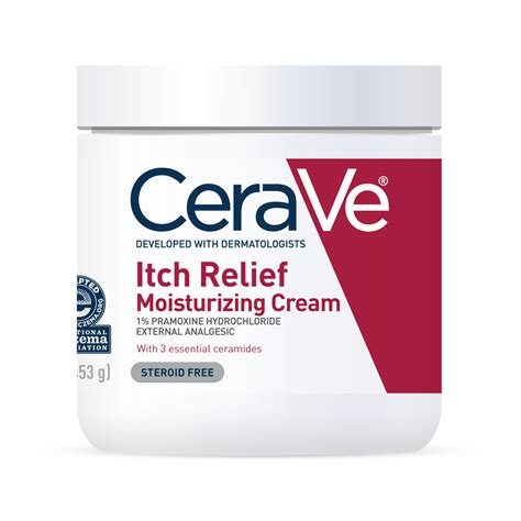 Cerave Itch Relief Moisturizing Cream Steroid Free 16 Oz Pick Up In
