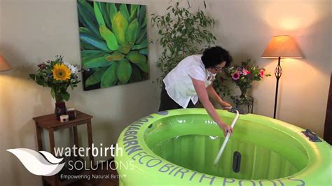 Filling The Birth Pool Youtube