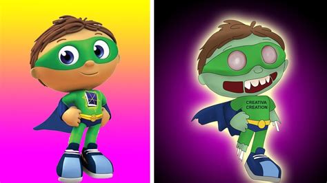 Super Why Whyatt Beanstalk Characters As Zombiescreepypasta Youtube