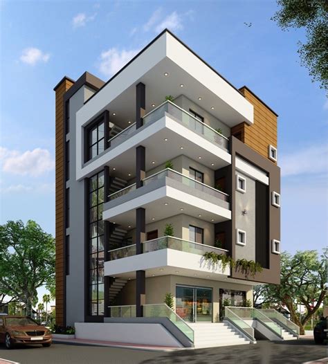 Swayams Tower Residential Building Design Architecture Building