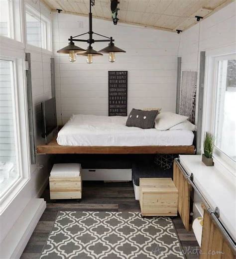 Trend Diy Wood Furniture For Tiny House Ideas In 2020 Tiny House