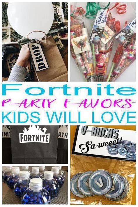 7 Fortnite Party Favors The Coolest Party Favor Ideas For A Fortnite Bday Party Theme Goodie